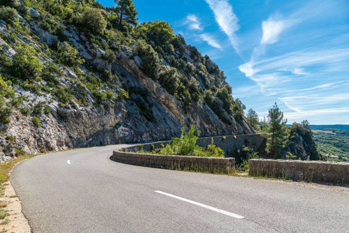 Aussicht über die Verdon-Schlucht